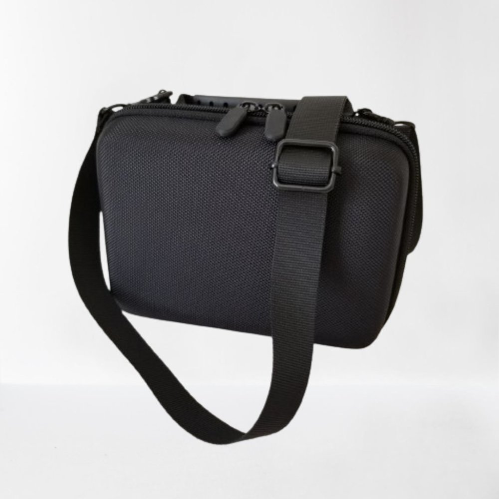 NEW! Hard Shell Storage Case with Handle-Grip and Detachable Strap